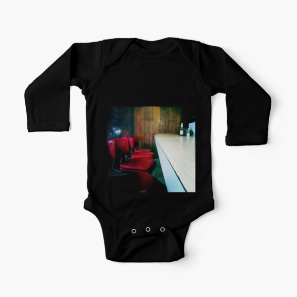 Apple Pan Long Sleeve Baby One-Piece