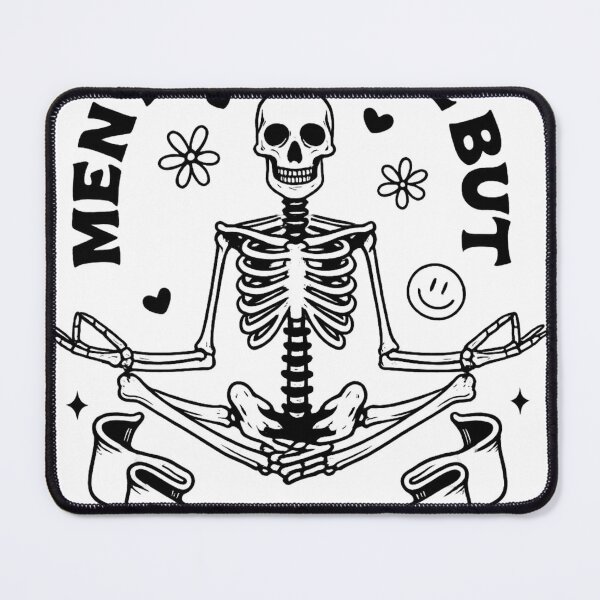 Item preview, Mentally Ill but Totally Chill – Dark Humor Zen designed and sold by LBaChezu.