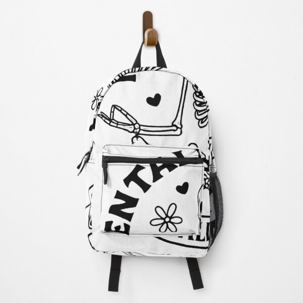 Item preview, Mentally Ill but Totally Chill – Dark Humor Zen designed and sold by LBaChezu.