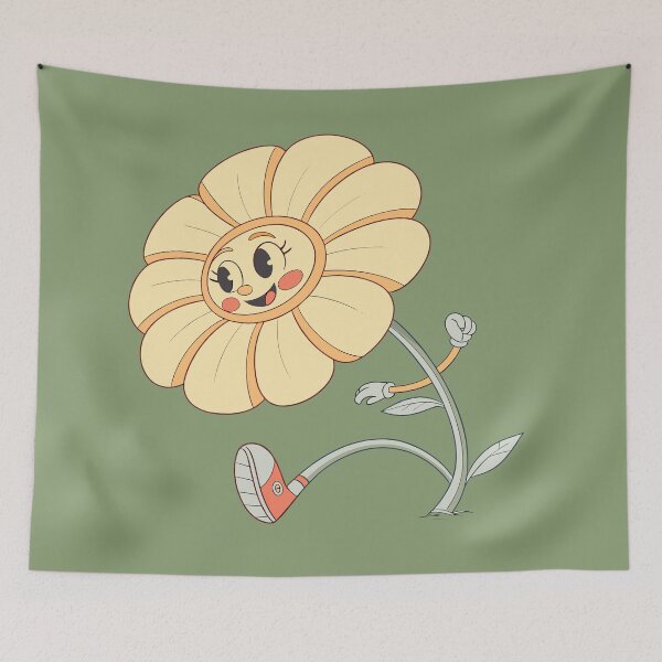 Item preview, 30's Cartoon Flower designed and sold by Banana Split Collective.