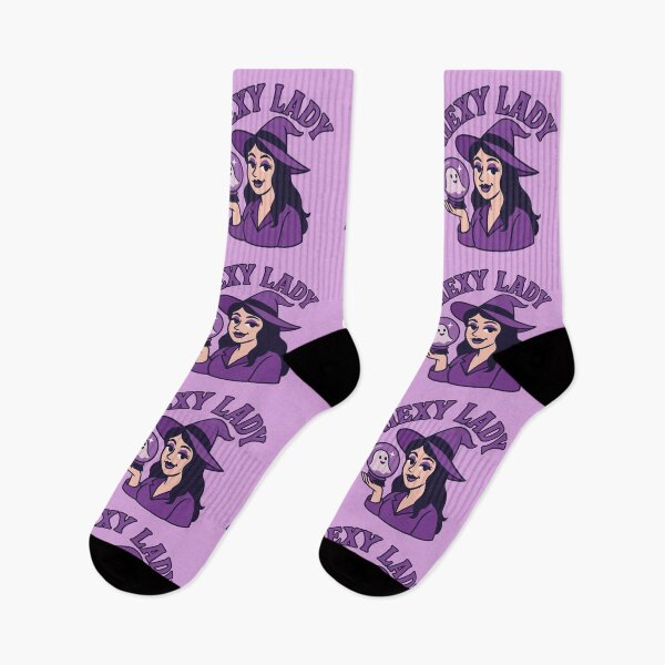 Item preview, Hexy Lady – Funny Witch Halloween Pun designed and sold by BloomKind.