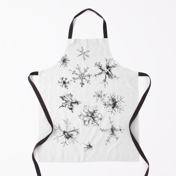 Item preview, Delicate Falling Snowflakes designed and sold by SleekLineSketches.
