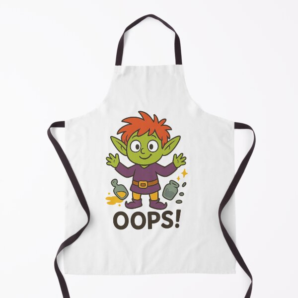 Item preview, Zirik the Naughty Goblin – Oops! designed and sold by DesignShopAD.