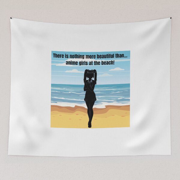 Item preview, There is nothing more beautiful than... anime girls at the beach! designed and sold by Kouichi1990.