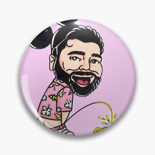 Item preview, Bearded Man With Ears, Tropical Shirt, And Humorous Urination Design | Limited Edition designed and sold by ThomasJensen.
