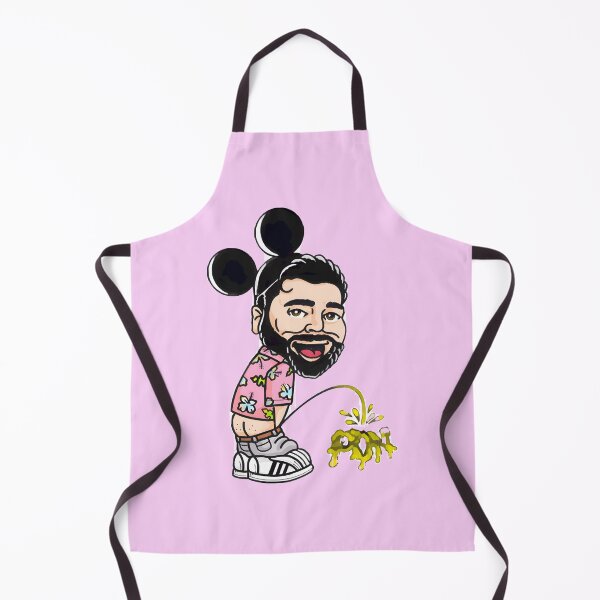 Item preview, Bearded Man With Ears, Tropical Shirt, And Humorous Urination Design | Limited Edition designed and sold by ThomasJensen.