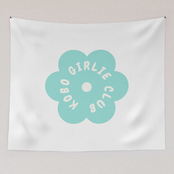 Item preview, Kobo Girlie Club (mint green flower) designed and sold by Hi-kari.