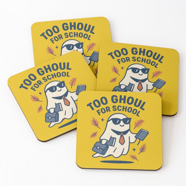 Item preview, Too Ghoul for School – Funny Ghost Halloween Pun designed and sold by BloomKind.