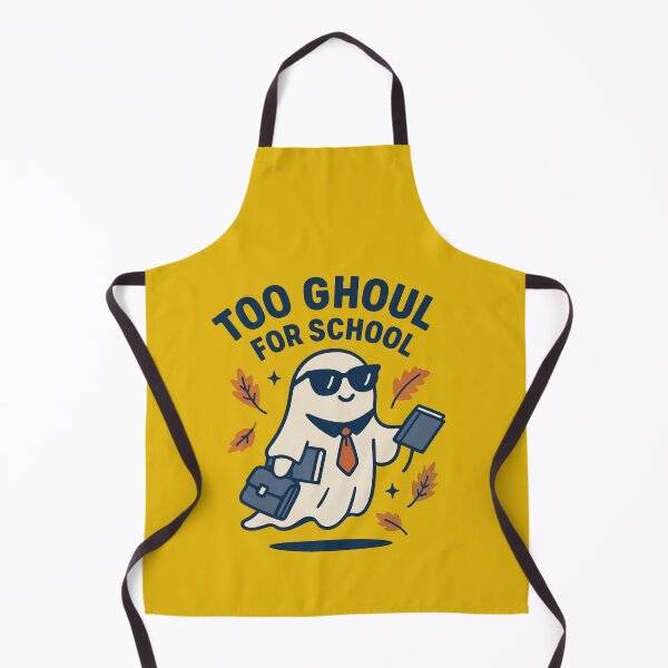 Item preview, Too Ghoul for School – Funny Ghost Halloween Pun designed and sold by BloomKind.