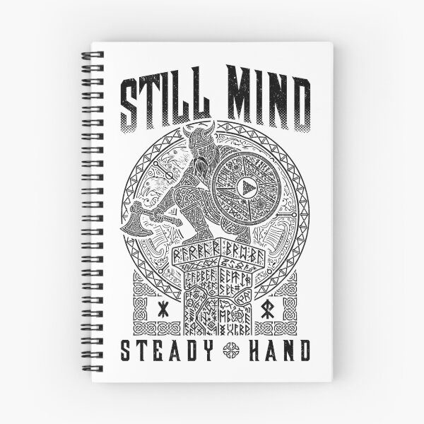 Item preview, Viking Warrior Still Mind Steady Hand Norse Mythology Runes designed and sold by GrandeDuc.