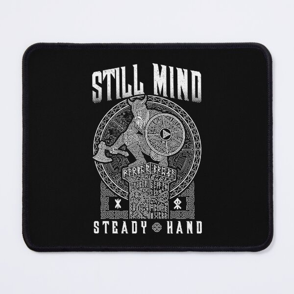 Item preview, Viking Warrior Still Mind Steady Hand Norse Mythology Runes designed and sold by GrandeDuc.