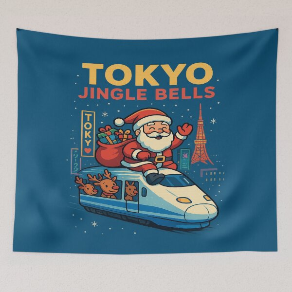Item preview, Tokyo Jingle Bells – Christmas Around the World Tour designed and sold by Globalcitytees.
