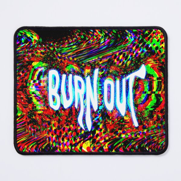 Item preview, BURN OUT! Trippy Psychedelic Noise Warped TV Static designed and sold by itsjesscuz.