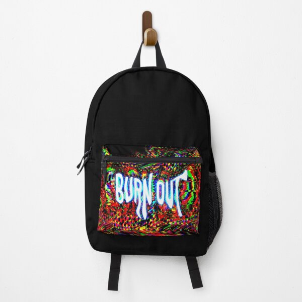Item preview, BURN OUT! Trippy Psychedelic Noise Warped TV Static designed and sold by itsjesscuz.