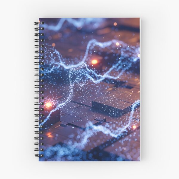 Item preview, An abstract background of glowing data waves designed and sold by homydesign.