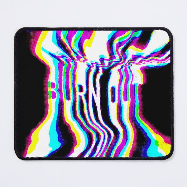 Item preview, BURN OUT Trippy Psychedelic Noise Warped TV Static designed and sold by itsjesscuz.