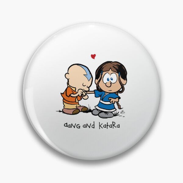 Item preview, Aang and  Katara designed and sold by SintaArtStore0.