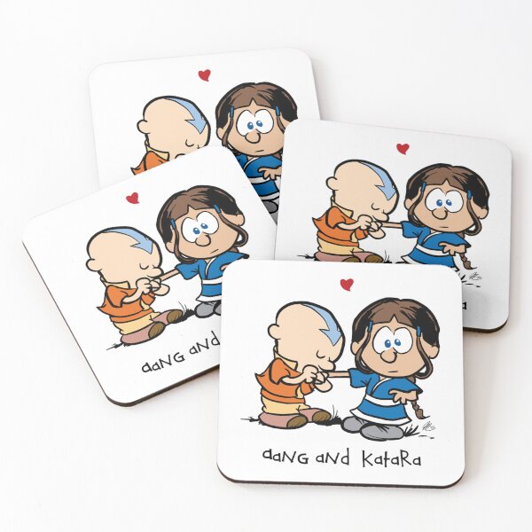 Item preview, Aang and  Katara designed and sold by SintaArtStore0.