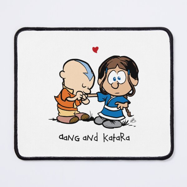 Item preview, Aang and Katara designed and sold by SintaArtStore0.