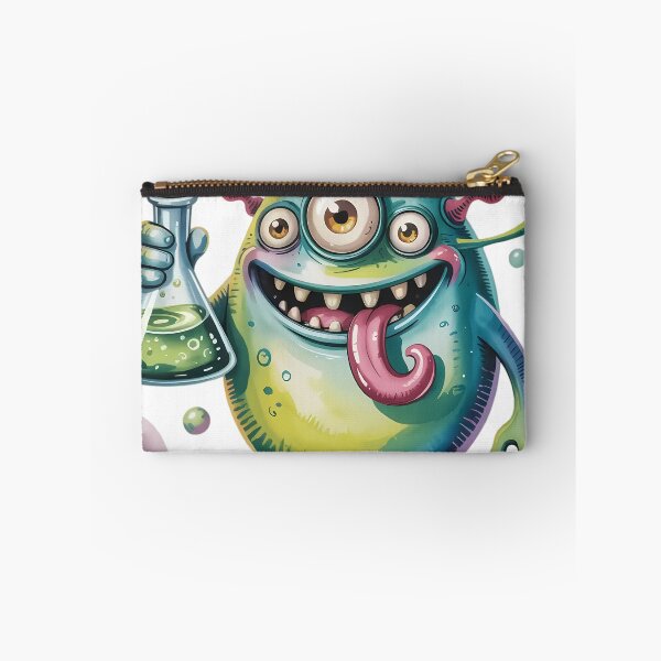 Item preview, Playful Monster In Science Lab designed and sold by MelodyAdilap.