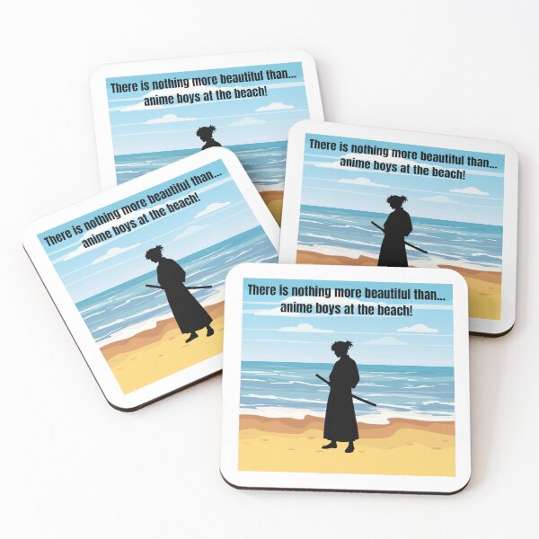 Item preview, There is nothing more beautiful than... anime boys at the beach! designed and sold by Kouichi1990.