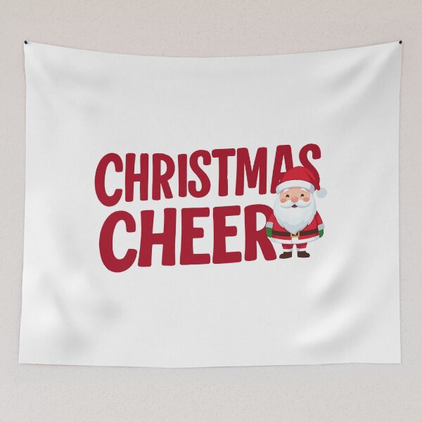 Item preview, Christmas Cheer Santa Shirt Design designed and sold by DavidTeeStudio.