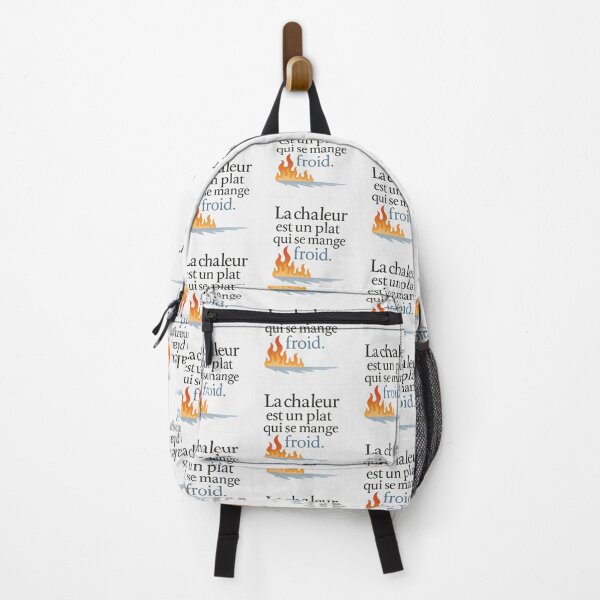Item preview, “Heat is a dish best served cold” – Fire & Ice Typography designed and sold by Bratak.