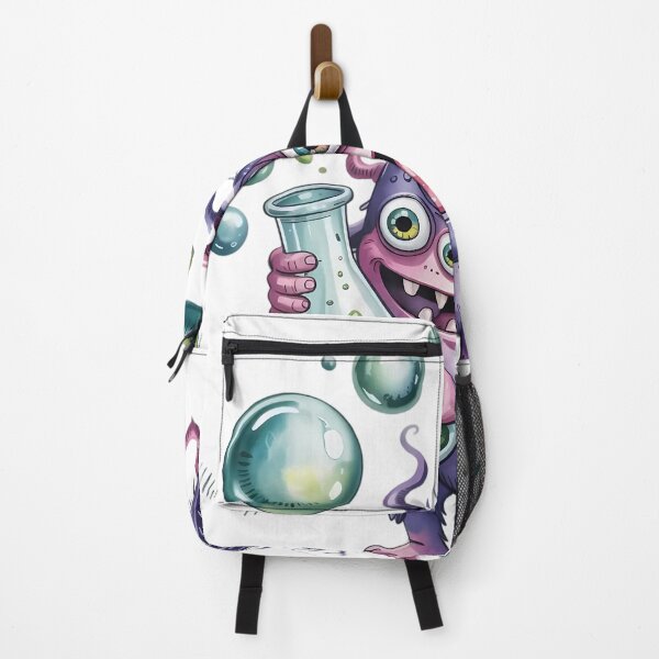 Item preview, Watercolor Monster Creates Bubble Scene designed and sold by MelodyAdilap.