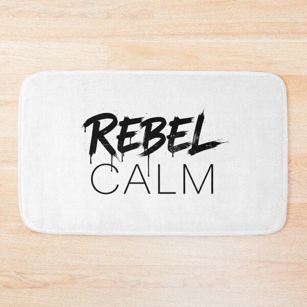 Artikelvorschau, Rebel Calm Contrast Typografie Grunge Art entworfen und verkauft von Happyfreedom.