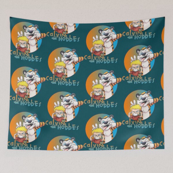 Item preview, Calvin  and Hobbes   designed and sold by SintaArtStore0.