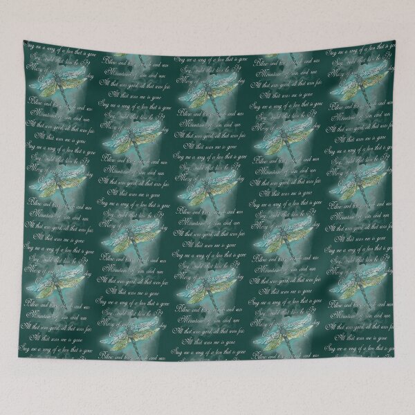 Item preview, Dragonfly Sing Me A Song Oversized  designed and sold by Graphiczeynn.