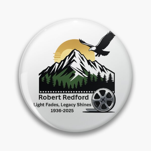 Item preview, Rest in Pace Robert Redford 1936-2025 designed and sold by PugPuppyLife.