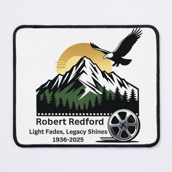 Item preview, Rest in Pace Robert Redford 1936-2025 designed and sold by PugPuppyLife.