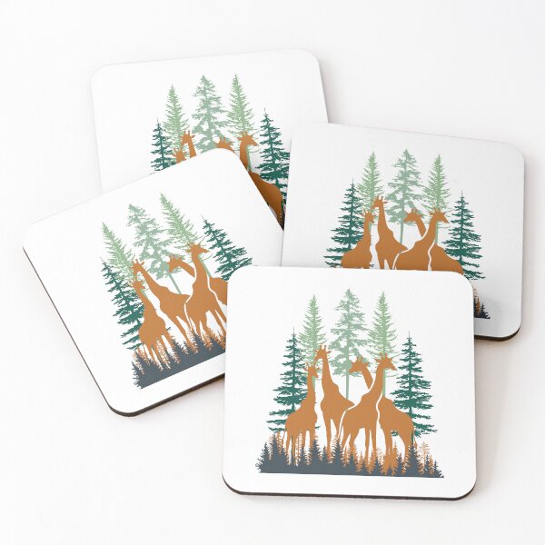 Item preview, Giraffes Among Trees designed and sold by berwies.
