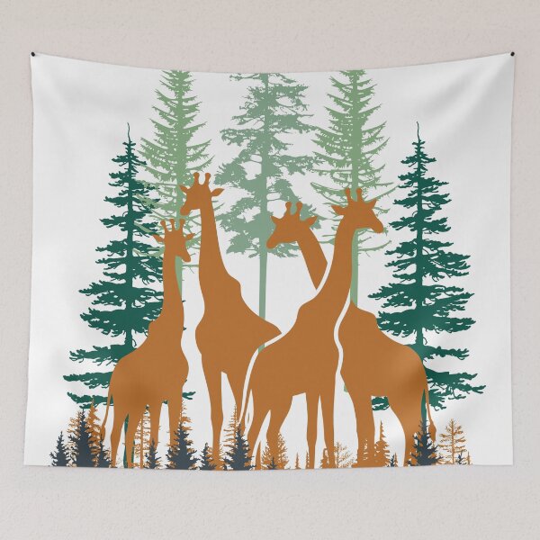 Item preview, Giraffes Among Trees designed and sold by berwies.