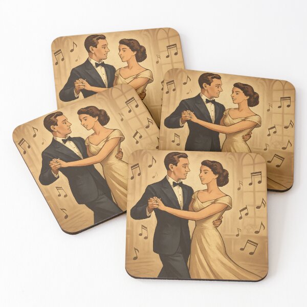 Item preview, A couple dancing together at a formal ball designed and sold by homydesign.