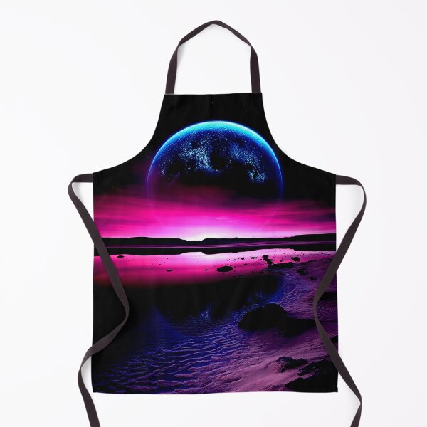 Item preview, Alien Moonrise Over Desert Shores designed and sold by Exodoi.