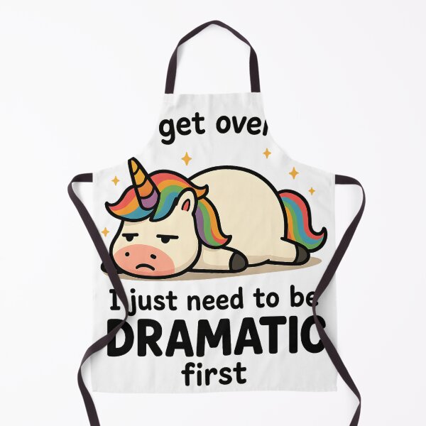 Item preview, I Just Need To Be Dramatic Lazy Unicorn Gift designed and sold by lionSutuShop.