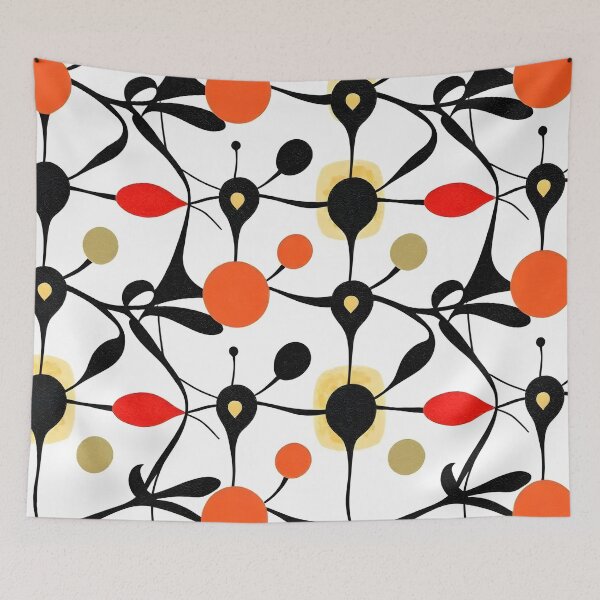 Item preview, Retro Mid Century Modern Pattern  designed and sold by GraphicsClub.
