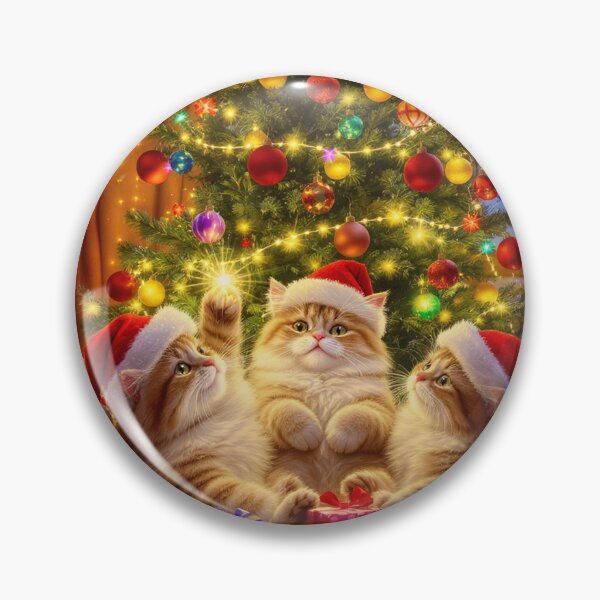 Item preview, Adorable Christmas Cats in Santa Hats designed and sold by acceleratorhams.