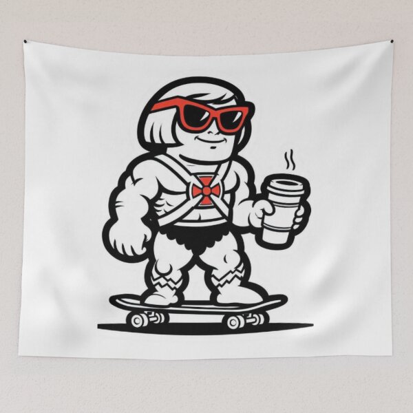 Item preview, "Skater Aye-Aye Captain: Brew-tally Bold on Deck!" designed and sold by Print Fiction.
