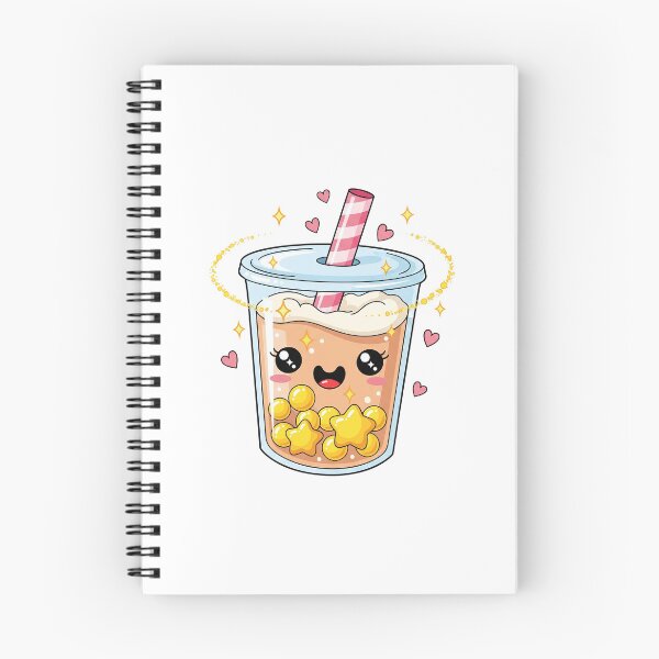 Item preview, Cute Kawaii Magical Star Boba Tea designed and sold by istoriadesign.