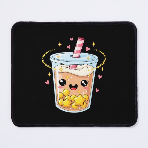 Item preview, Cute Kawaii Magical Star Boba Tea designed and sold by istoriadesign.