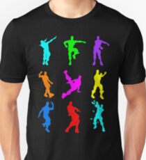 FORTNITE Emote Colorful Unisex T-Shirt