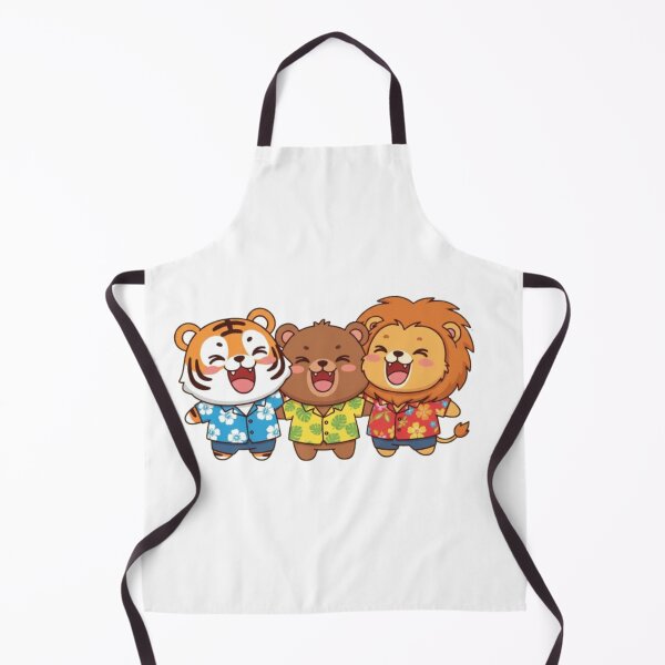 Item preview, Tiger, lion, bear laugh designed and sold by PP&RAINBOW SHOP.