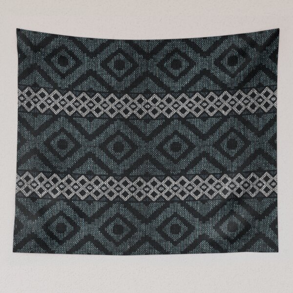 Item preview, Seamless Thai Ikat Textile Pattern with Diamond and Lattice Motifs designed and sold by BUDDYLUU.