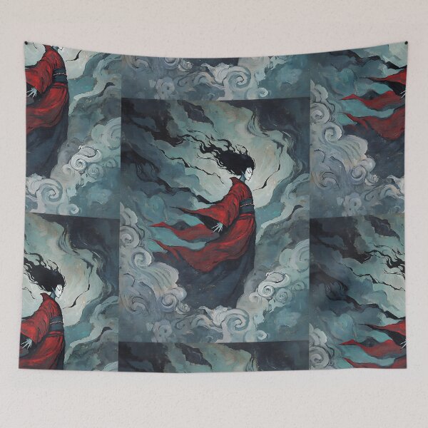 Item preview, The Vengeful Japanese Spirit designed and sold by bapupa.
