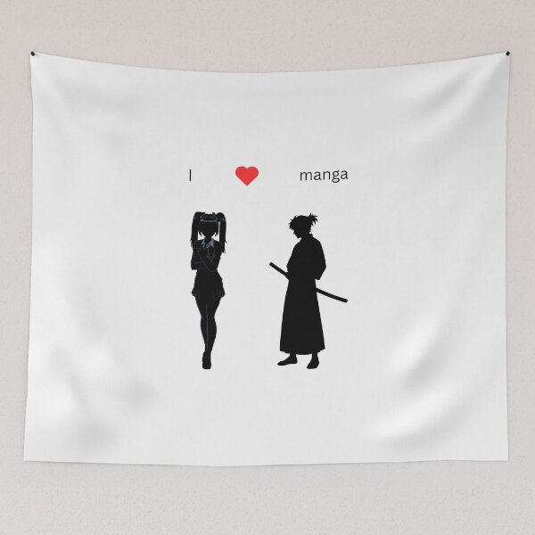 Item preview, I love manga - Funny Manga Quote designed and sold by Kouichi1990.