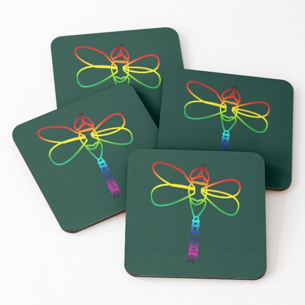 Item preview, Rainbow Dragonfly designed and sold by kzfmdesign.
