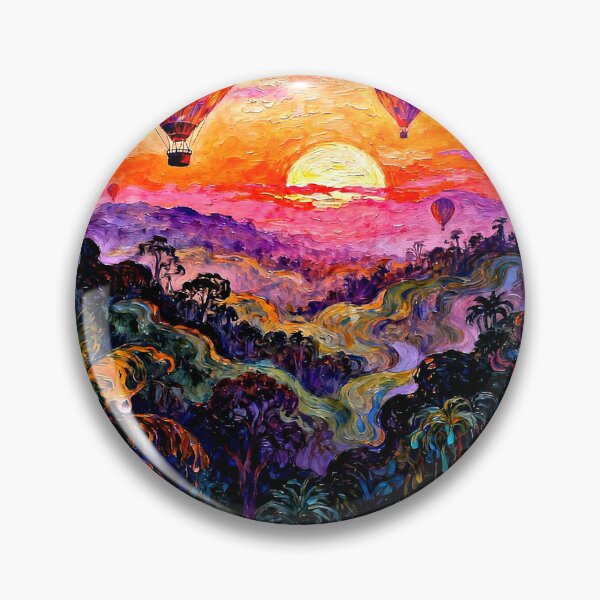 Item preview, Ballooning at sunrise 2 designed and sold by George Hutton Hunter.